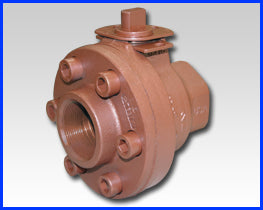 Series F Bolted Body Construction Ductile Iron Ball Valve