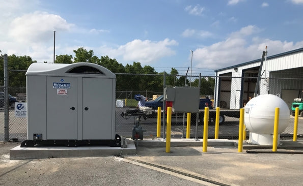 Middle Tennessee Natural Gas Utility District CNG Fast-Fill/Time-Fill Station in Crossville, TN