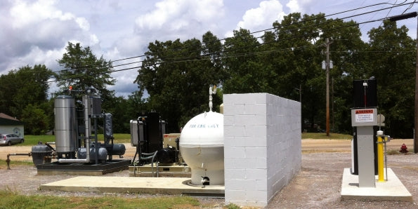 Northeast Mississippi Natural Gas District CNG Fast-Fill Station in Mantachie, MS
